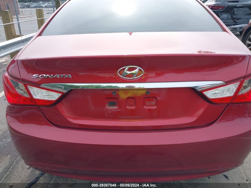 2013 Hyundai Sonata Gls VIN: 5NPEB4AC0DH720262 Lot: 39387048