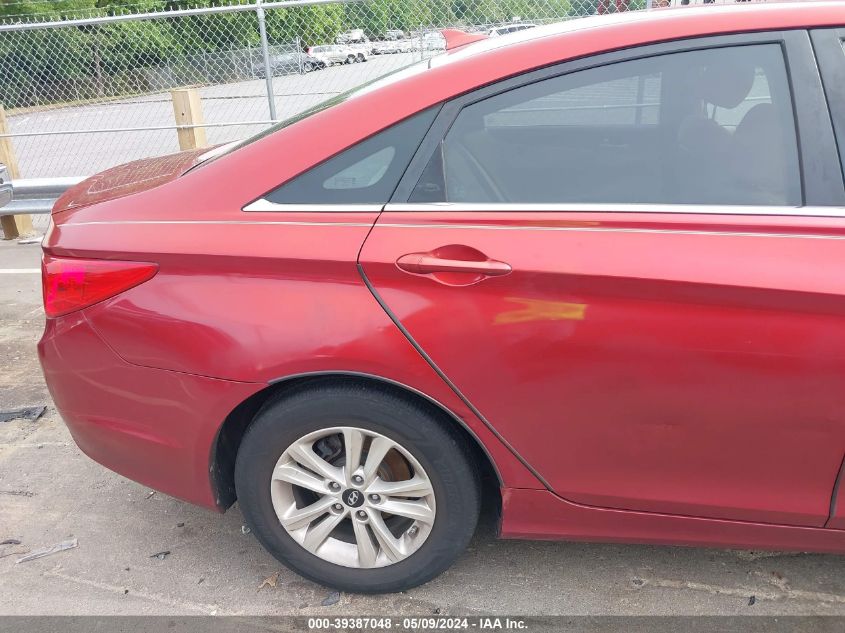 2013 Hyundai Sonata Gls VIN: 5NPEB4AC0DH720262 Lot: 39387048