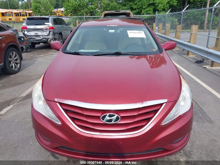 2013 Hyundai Sonata Gls VIN: 5NPEB4AC0DH720262 Lot: 39387048