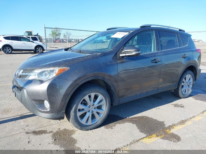 2015 Toyota Rav4 Limited VIN: 2T3DFREV2FW356530 Lot: 39387054