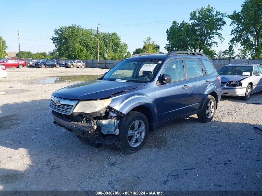 2011 Subaru Forester 2.5X VIN: JF2SHABCXBH753118 Lot: 39387055