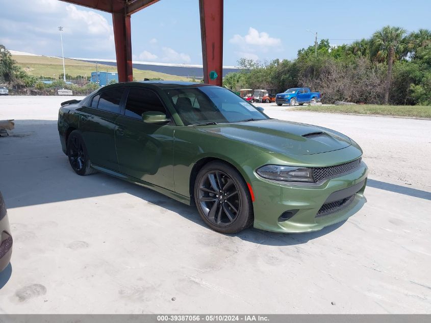 2021 Dodge Charger Gt Rwd VIN: 2C3CDXHG3MH656257 Lot: 39387056