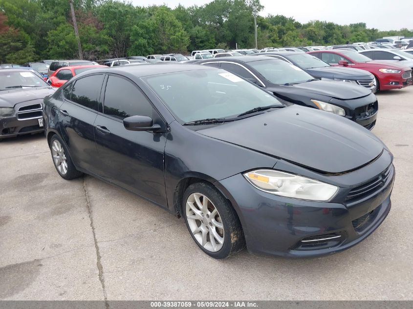 2013 Dodge Dart Sxt VIN: 1C3CDFBA5DD153678 Lot: 39387059