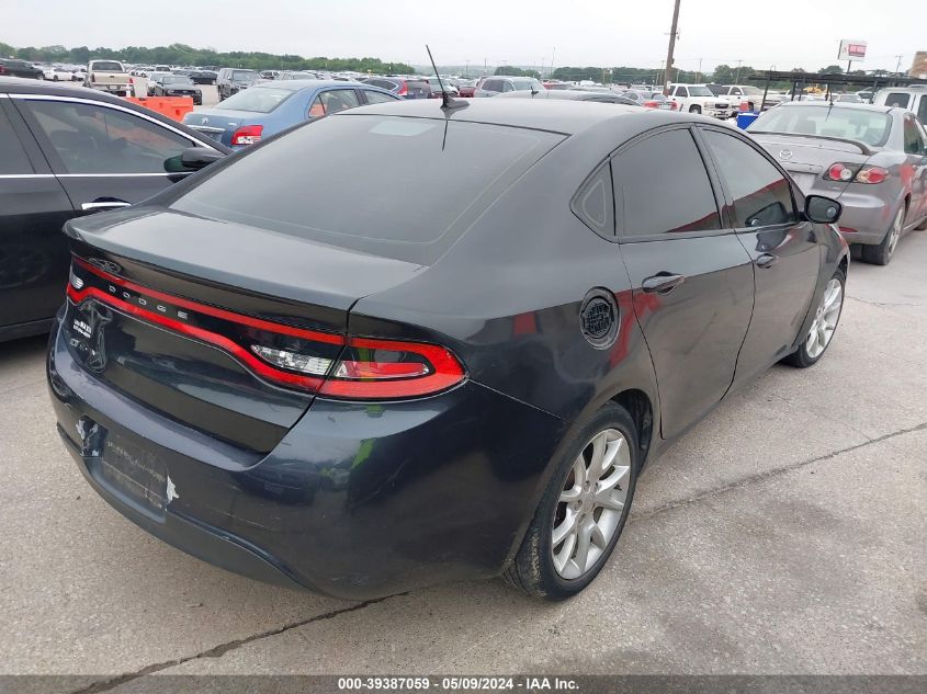 2013 Dodge Dart Sxt VIN: 1C3CDFBA5DD153678 Lot: 39387059