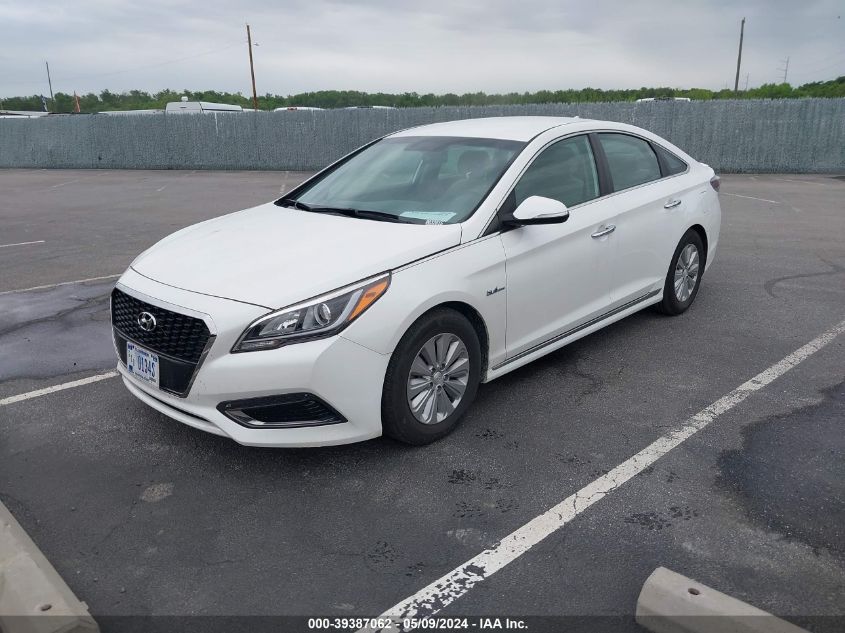 2016 Hyundai Sonata Hybrid Se VIN: KMHE24L16GA033418 Lot: 39387062