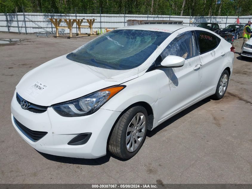 2013 Hyundai Elantra Gls VIN: 5NPDH4AE3DH190770 Lot: 39387067