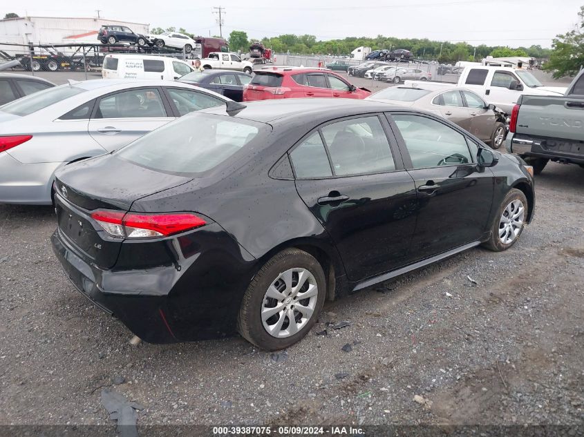 2023 Toyota Corolla Le VIN: 5YFB4MDE6PP023440 Lot: 39387075