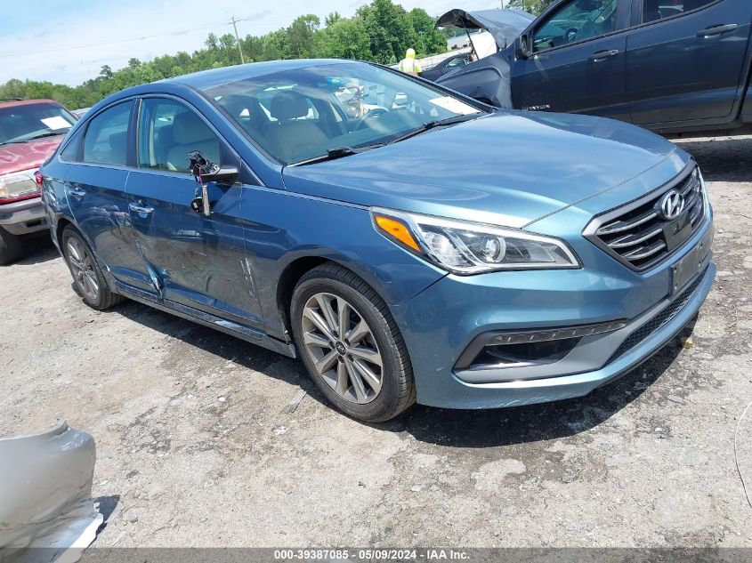 2017 Hyundai Sonata Limited VIN: 5NPE34AF8HH475398 Lot: 39387085