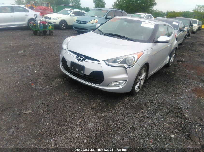 2016 Hyundai Veloster VIN: KMHTC6AD3GU282576 Lot: 39387086