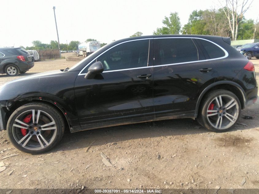 2013 Porsche Cayenne Turbo VIN: WP1AC2A24DLA93163 Lot: 39387091