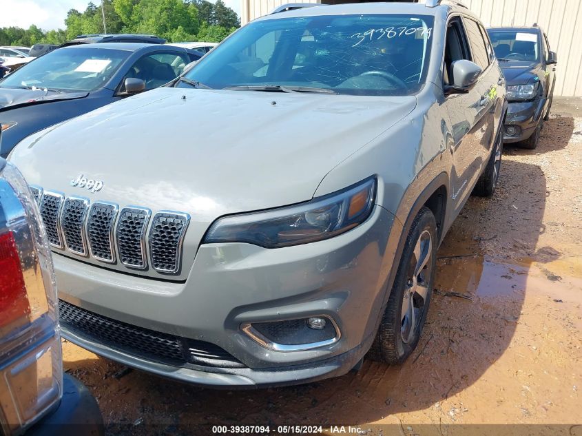 2019 Jeep Cherokee Limited Fwd VIN: 1C4PJLDB4KD427881 Lot: 39387094