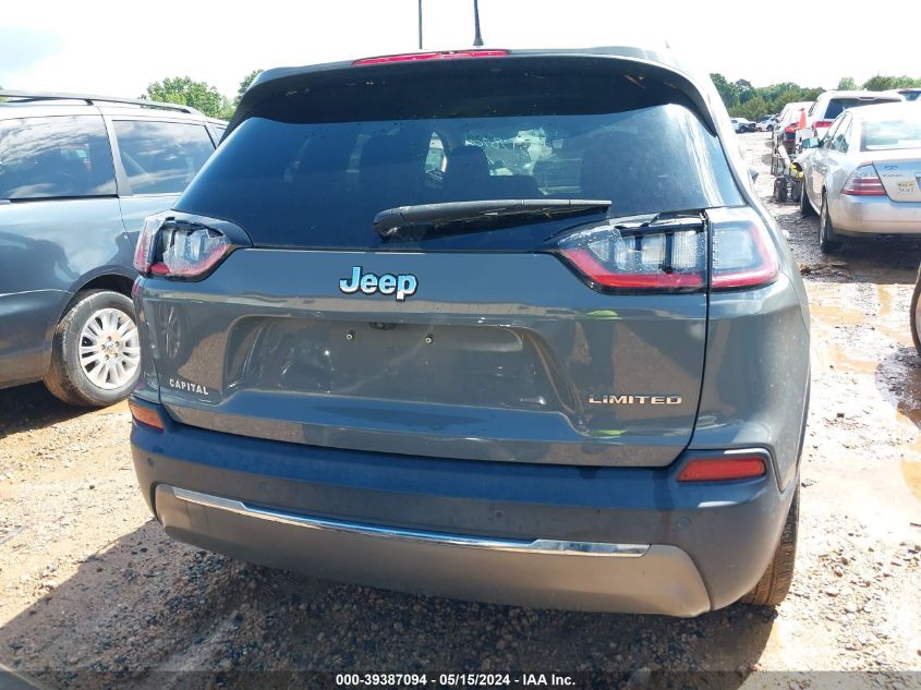 2019 Jeep Cherokee Limited Fwd VIN: 1C4PJLDB4KD427881 Lot: 39387094