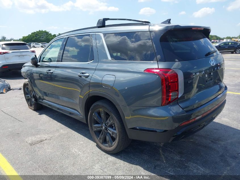 2024 Hyundai Palisade Xrt VIN: KM8R3DGE2RU674952 Lot: 39387099