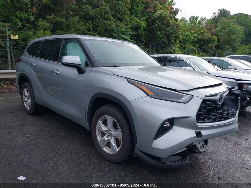 2022 TOYOTA HIGHLANDER L/LE - 5TDZZRAHXNS552941