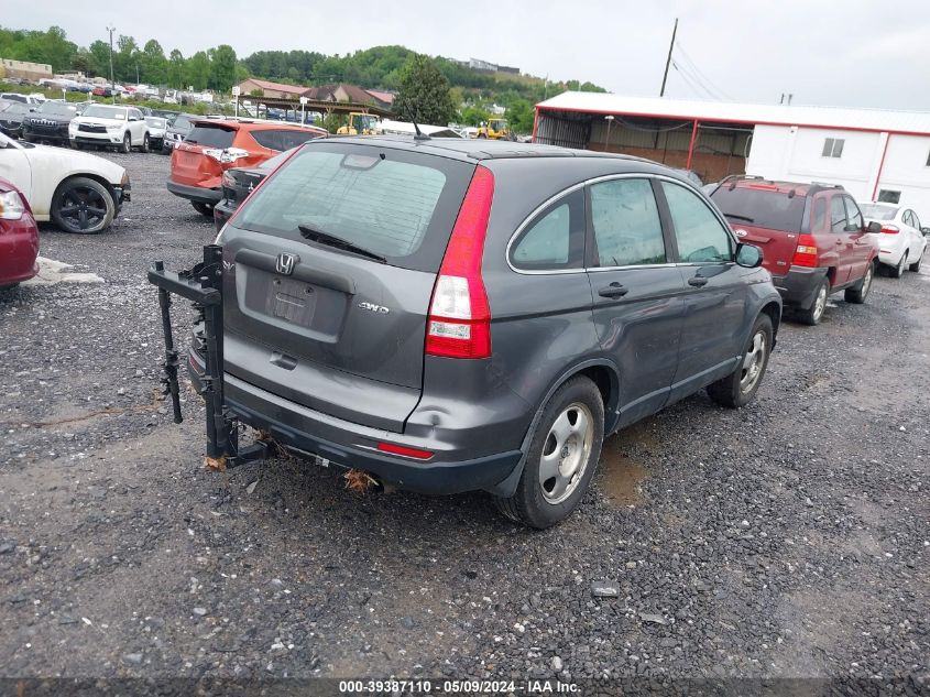 2010 Honda Cr-V Lx VIN: 5J6RE4H38AL052713 Lot: 39387110