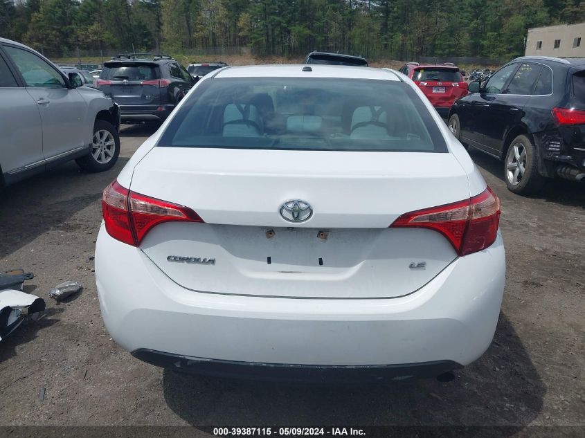 2017 TOYOTA COROLLA LE - 2T1BURHE9HC944012