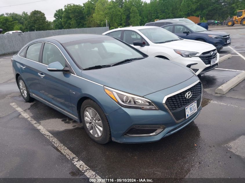 2016 Hyundai Sonata Hybrid Se VIN: KMHE24L10GA035309 Lot: 39387116