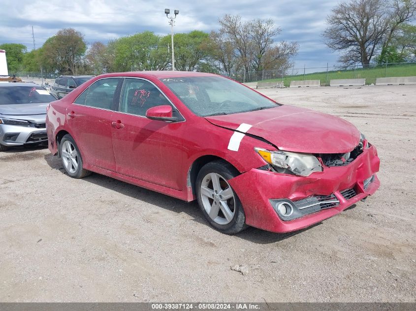 2012 Toyota Camry Se VIN: 4T1BF1FK6CU594124 Lot: 39387124