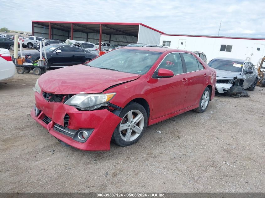 2012 Toyota Camry Se VIN: 4T1BF1FK6CU594124 Lot: 39387124