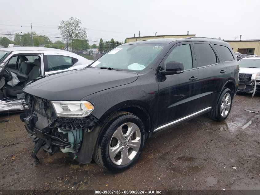 2015 Dodge Durango Limited VIN: 1C4RDJDG1FC850235 Lot: 39387133