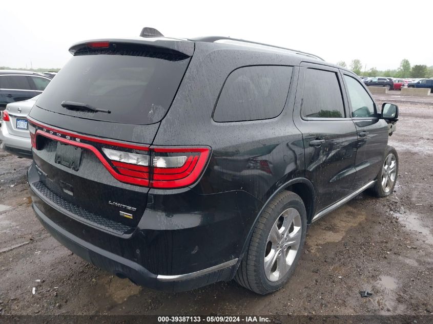 2015 Dodge Durango Limited VIN: 1C4RDJDG1FC850235 Lot: 39387133