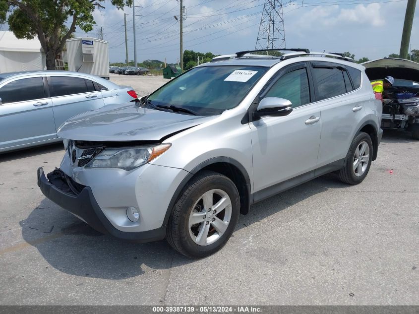 2013 Toyota Rav4 Xle VIN: 2T3WFREV4DW046725 Lot: 39387139