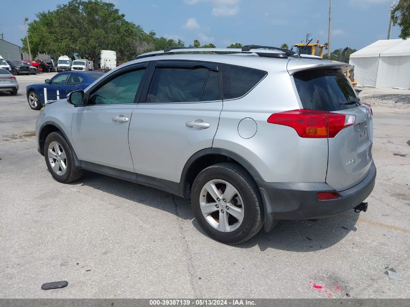 2013 Toyota Rav4 Xle VIN: 2T3WFREV4DW046725 Lot: 39387139