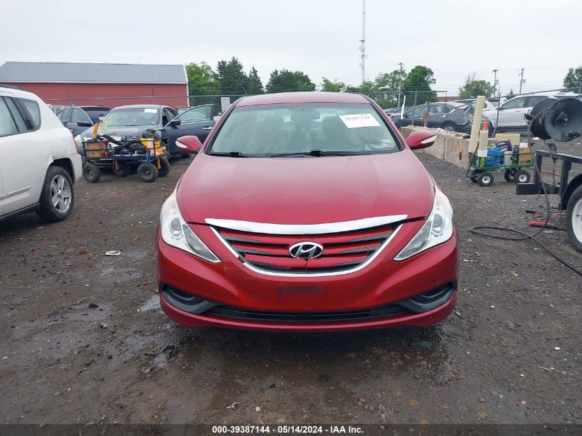 2014 Hyundai Sonata Gls VIN: 5NPEB4AC6EH930303 Lot: 39387144