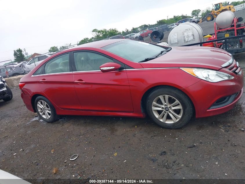 2014 Hyundai Sonata Gls VIN: 5NPEB4AC6EH930303 Lot: 39387144