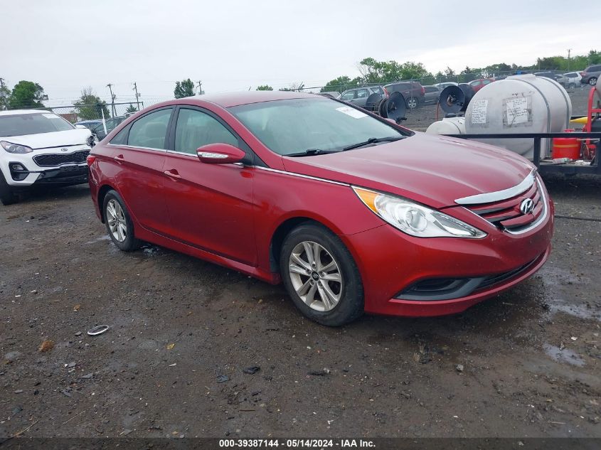 2014 HYUNDAI SONATA GLS - 5NPEB4AC6EH930303