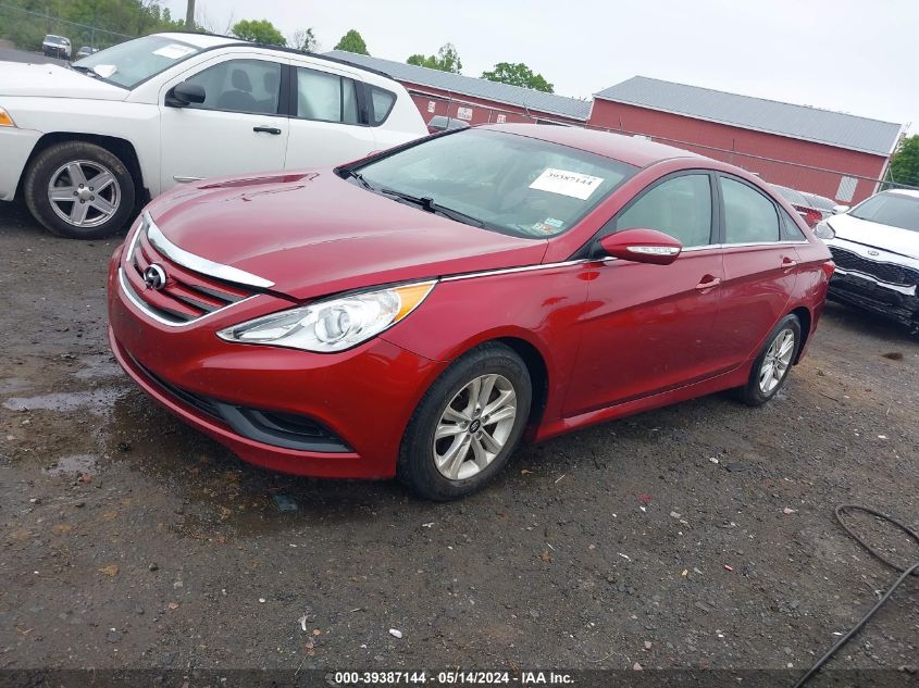 2014 Hyundai Sonata Gls VIN: 5NPEB4AC6EH930303 Lot: 39387144