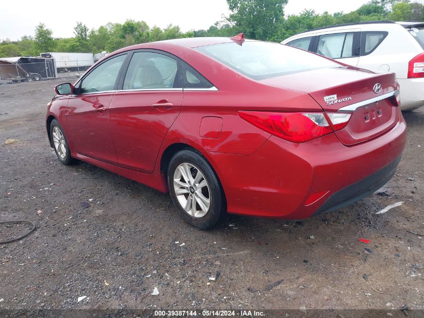 2014 Hyundai Sonata Gls VIN: 5NPEB4AC6EH930303 Lot: 39387144