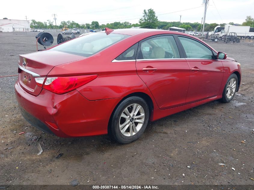 2014 Hyundai Sonata Gls VIN: 5NPEB4AC6EH930303 Lot: 39387144