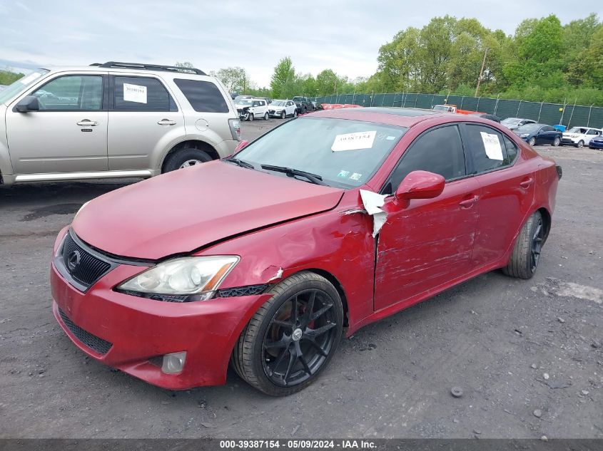 2006 Lexus Is 250 VIN: JTHCK262262001495 Lot: 39387154