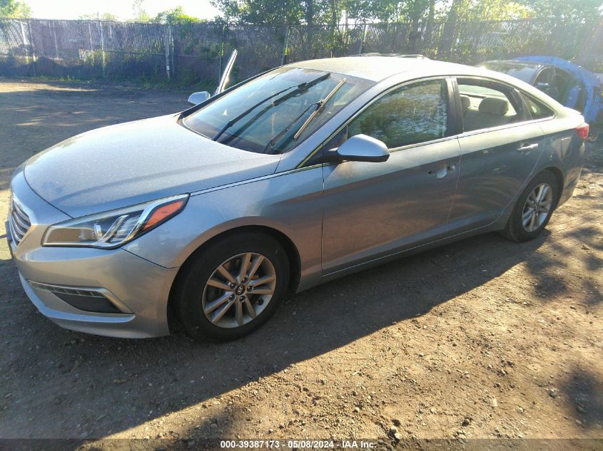 2015 Hyundai Sonata Se VIN: 5NPE24AF1FH129094 Lot: 39387173