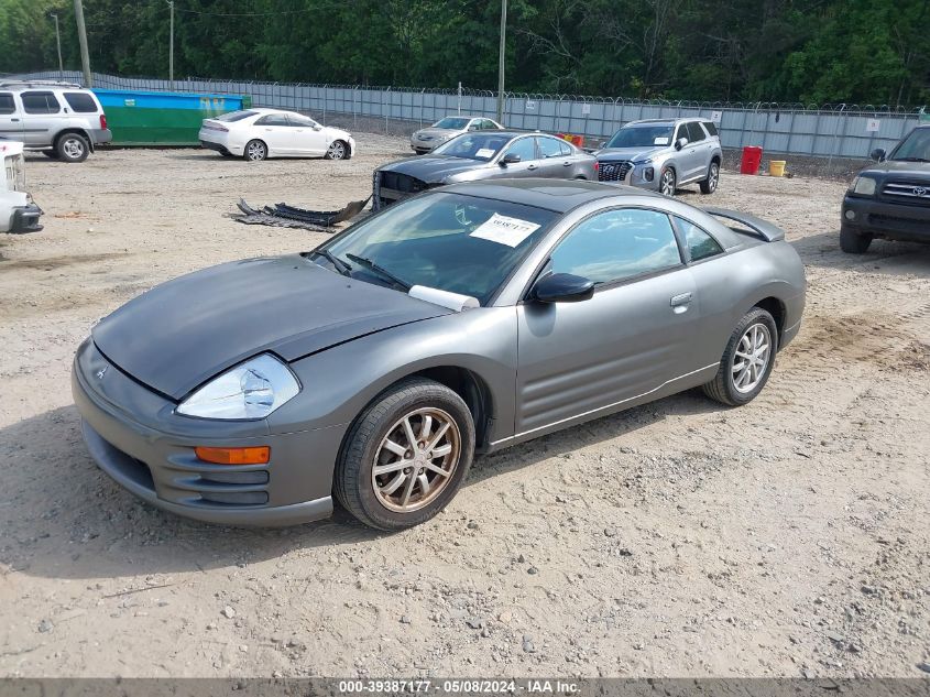 2002 Mitsubishi Eclipse Gs VIN: 4A3AC44G02E013568 Lot: 39387177