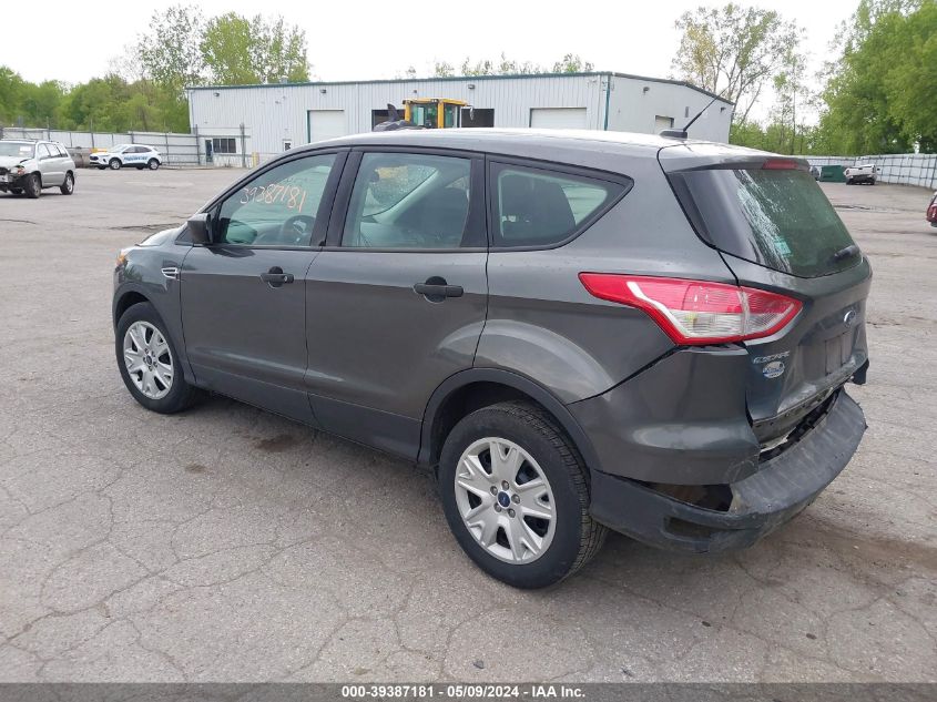 2015 Ford Escape S VIN: 1FMCU0F74FUC87829 Lot: 39387181