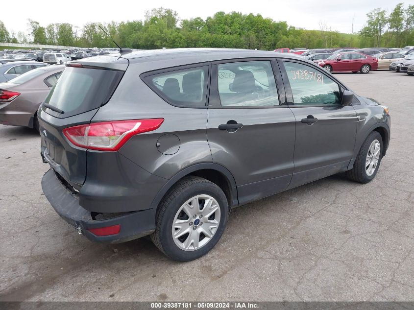 2015 Ford Escape S VIN: 1FMCU0F74FUC87829 Lot: 39387181