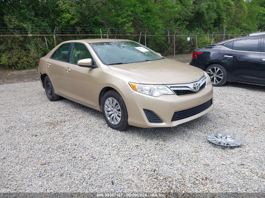 2012 Toyota Camry Le VIN: 4T1BF1FK3CU014375 Lot: 39387187