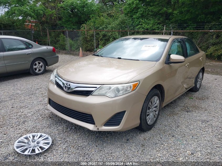 2012 Toyota Camry Le VIN: 4T1BF1FK3CU014375 Lot: 39387187