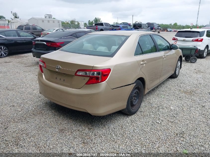 2012 Toyota Camry Le VIN: 4T1BF1FK3CU014375 Lot: 39387187