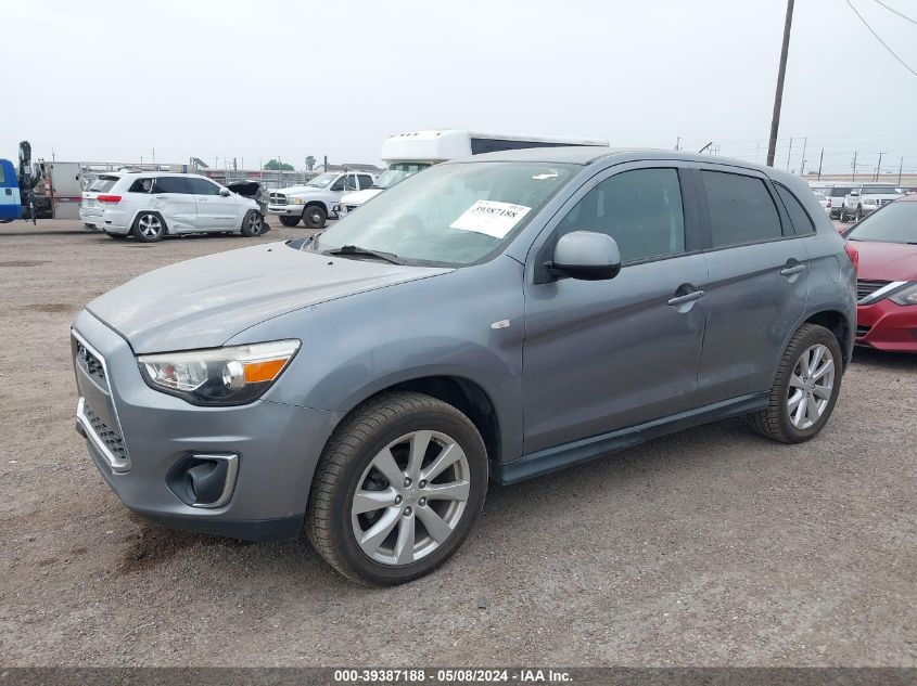 2015 Mitsubishi Outlander Sport Es VIN: 4A4AP3AU4FE023515 Lot: 39387188