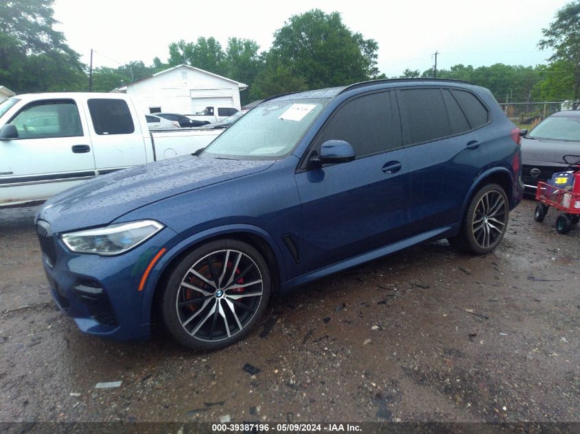 2022 BMW X5 Sdrive40I VIN: 5UXCR4C08N9L04121 Lot: 39387196