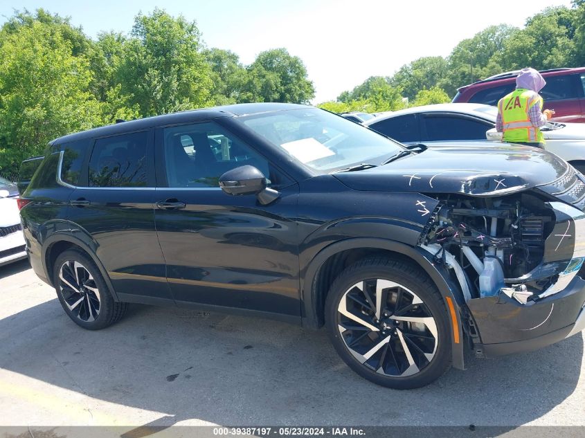 2023 Mitsubishi Outlander Se 2.5 2Wd/Se Black Edition 2Wd/Se Special Edition 2Wd VIN: JA4J3UA8XPZ014088 Lot: 39387197