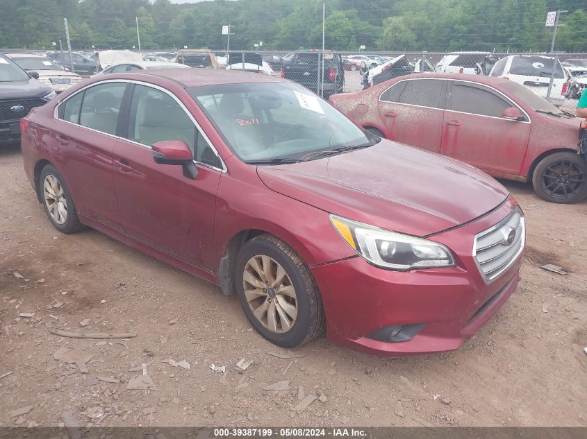 2015 Subaru Legacy 2.5I Premium VIN: 4S3BNBF65F3045301 Lot: 39387199