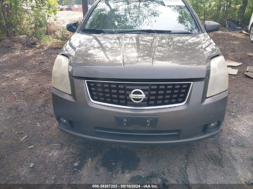 2008 Nissan Sentra 2.0S VIN: 3N1AB61E18L678155 Lot: 39387203