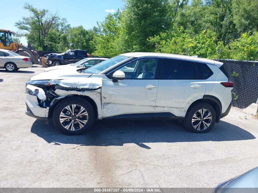 2023 Nissan Rogue Sv Intelligent Awd VIN: JN8BT3BB3PW474665 Lot: 39387207