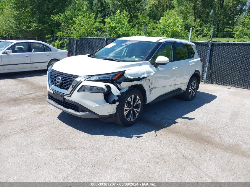 2023 Nissan Rogue Sv Intelligent Awd VIN: JN8BT3BB3PW474665 Lot: 39387207