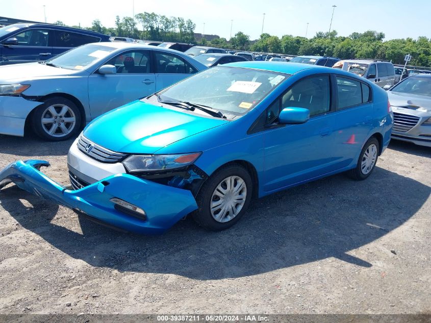 2010 Honda Insight Lx VIN: JHMZE2H51AS003269 Lot: 39387211