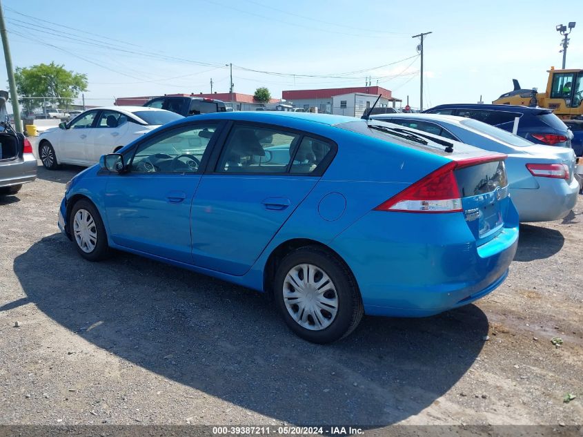 2010 Honda Insight Lx VIN: JHMZE2H51AS003269 Lot: 39387211